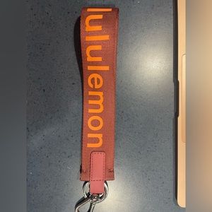 Lululemon Never Lost Keychain
